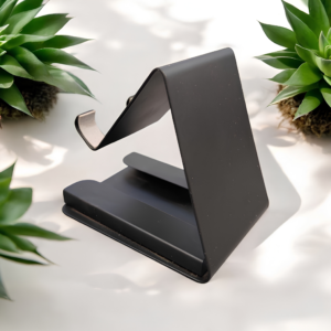 Premium Metal Mobile Stand with Card Holder.