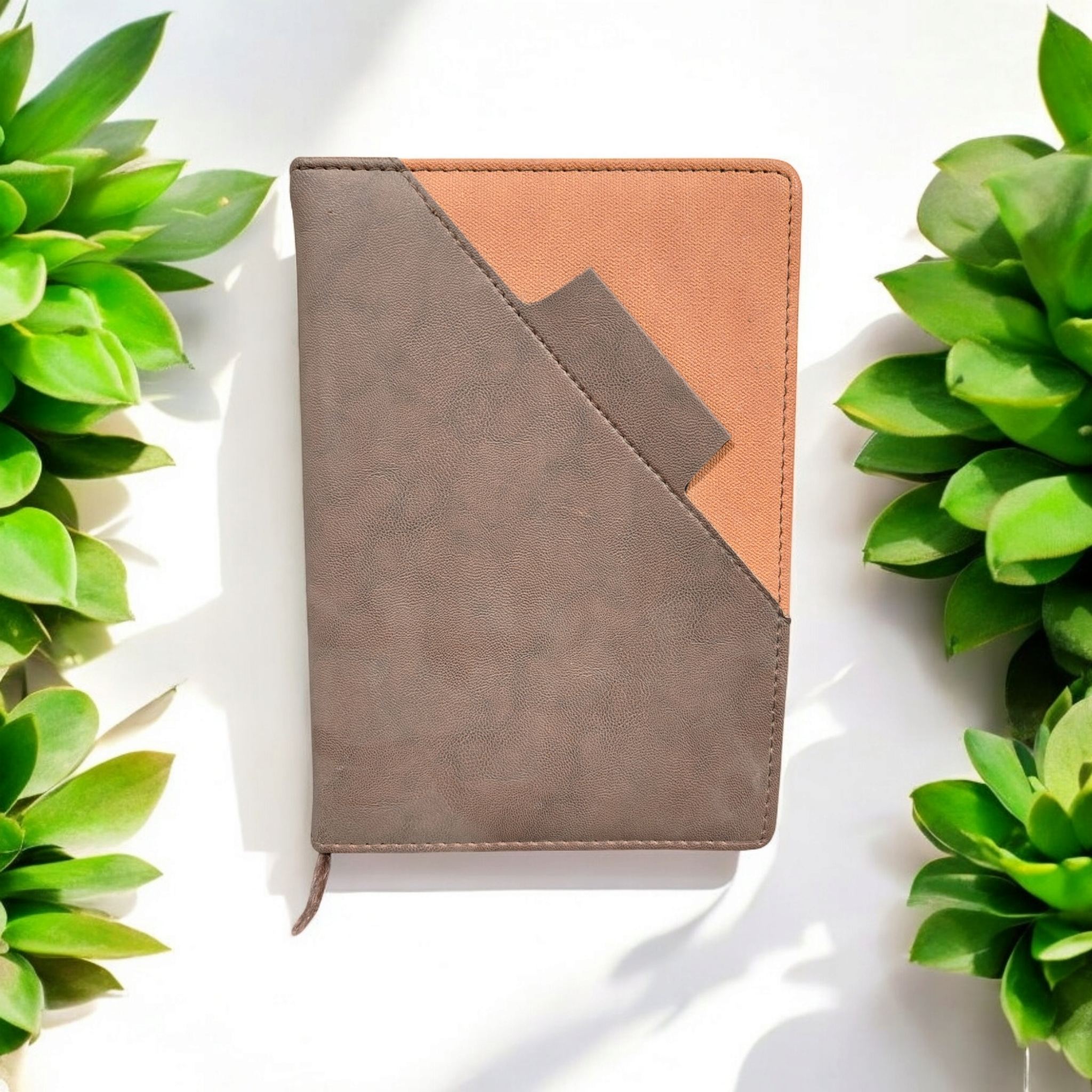 Premium Leatherette Diary with Pen Holder.